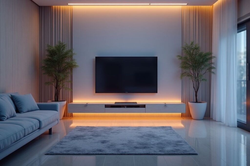 Best LED Strip Lights around TV unit