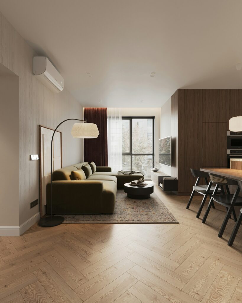 Beautiful decor ideas example: Layered lighting